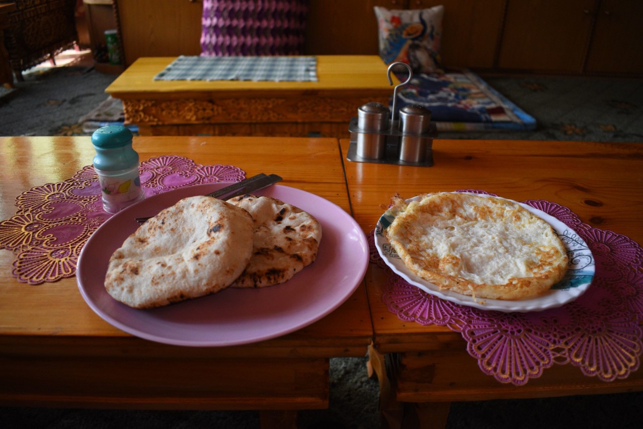 Omelette mit Roti